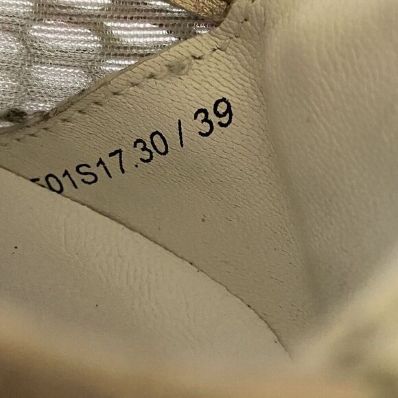 Crime London Speed Mesh Leather Sneakers Size EU 39/US 8.5 - Picture 9 of 10